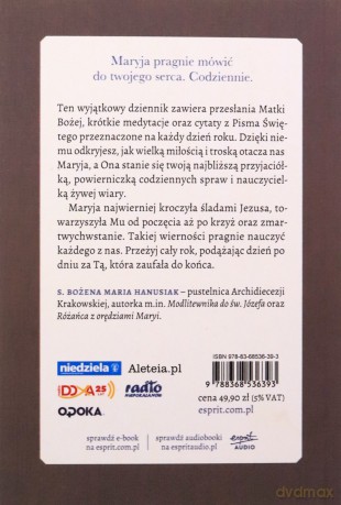 Maryja mówi do ciebie (miękka oprawa) - Bożena Maria Hanusiak [KSIĄŻKA]