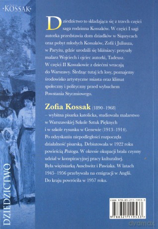 Dziedzictwo. Zosfia Kossak Część 1 i 2 [KSIĄŻKA]