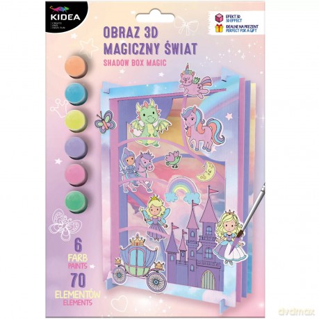 Obraz 3D magiczny świat