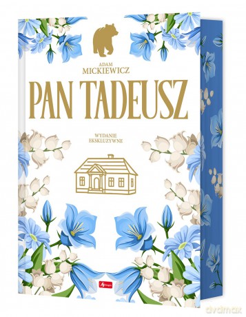 Pan Tadeusz (ilustrowane brzegi) - Adam Mickiewicz [KSIĄŻKA]