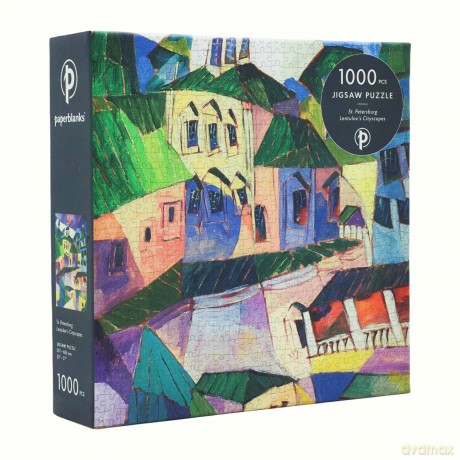 PAPERBLANKS 1000 el. PC St. Petersburg Lentulov's Cityscapes [PUZZLE]