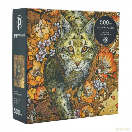 PAPERBLANKS 500 el. PC Lynx Rising Erica Williams Art [PUZZLE]