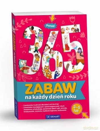 Ponad 365 zabaw na każdy dzień roku. Wiek 3-5 lat [KSIĄŻKA]