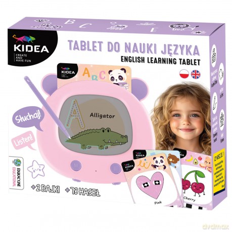 Tablet do nauki języka angielskiego