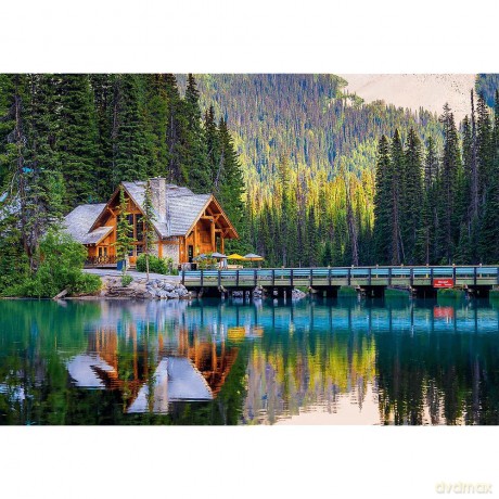 TREFL 1000 el. USA Collection Emerald Lake, Yoho National Park [PUZZLE]
