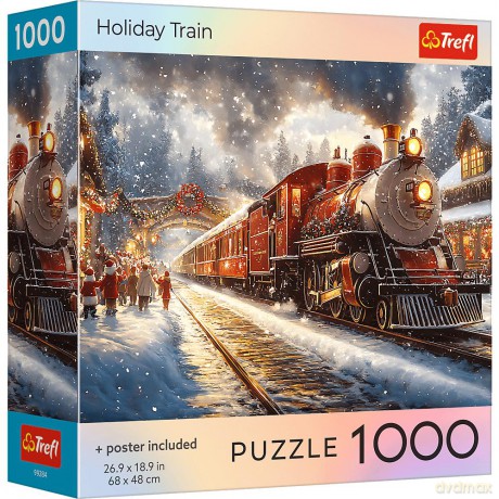 TREFL 1000 el. USA Collection: Holiday Train [PUZZLE]