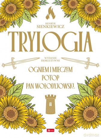 Trylogia (ilustrowane brzegi) - Henryk Sienkiewicz [KSIĄŻKA]