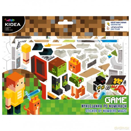 Wyklejanka po numerach Game