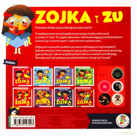 Zojka i Zu. Boże Narodzenie - Asia Olejarczyk [KSIĄŻKA]
