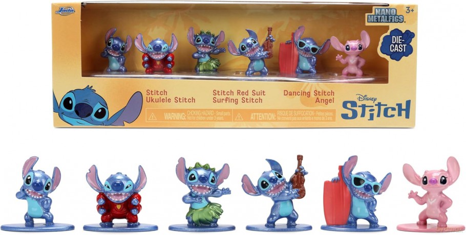 JADA Stitch metal figurka 6pak [FIGURKA]