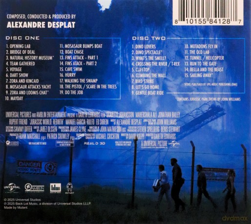 Alexandre Desplat: Jurassic World Rebirth [2CD]