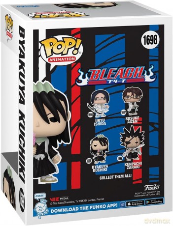 Funko POP! Animation: Bleach - Byakuya Kuchiki