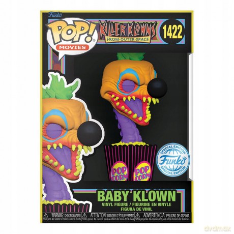 Funko POP! Killer Klowns 1422 Baby Klown Black Light Special Edition
