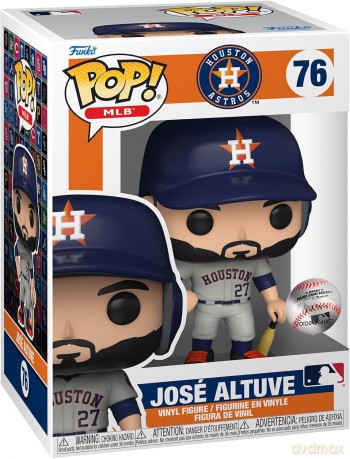 Funko POP! MLB: Astros - Jose José Altuve - (Away Jersey)
