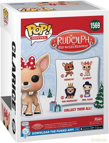 Funko POP! Movies: Rudolph - Clarice? - Rudolph the Red-Nosed Reindeer