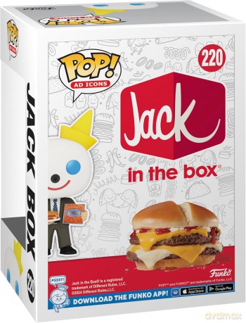 Funko POP! Ad Icon: Jack Box In the Box - Jack In the Box