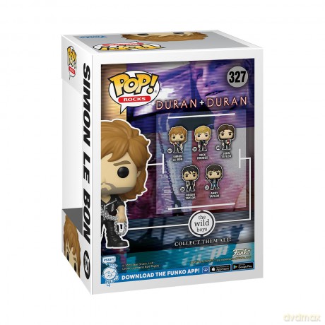 Funko POP! Rocks: Duran Duran - Wild Boys Simon Le Bon Music Fans