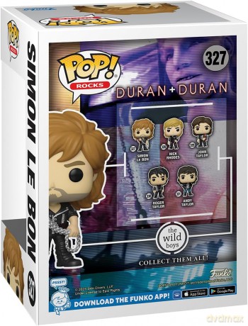 Funko POP! Rocks: Duran Duran - Wild Boys Simon Le Bon Music Fans