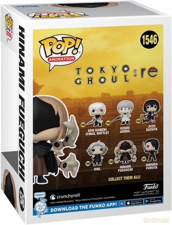 Funko POP! Animation: Tokyo Ghoul: Re - Hinami Fueguchi - 1/6 Odds for Rare Chase Variant