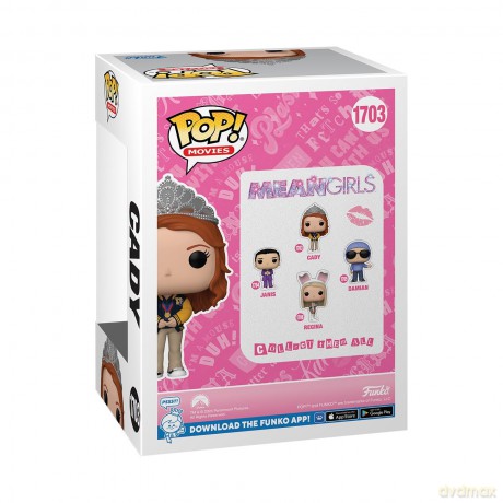Funko POP! Movies: Mean Girls - Cady Heron - Keychain Novelty Keyring - Collectable Mini Figure - Stocking Filler - Gift Idea - Official Merchandise - - Backpack Decor