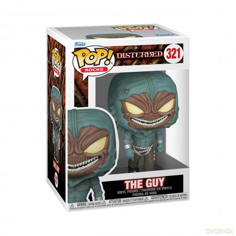 Funko POP! Rocks: Disturbed - the Guy Music Fans