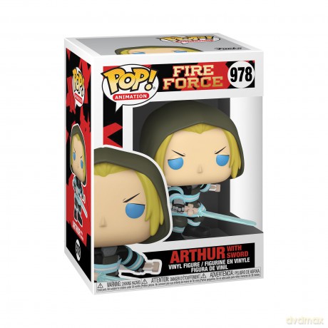 Funko POP! Animation: Fire Force - Arthur Boyle With Sword