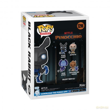 Funko POP! Movies: Enamel Pinocchio - Black Rabbit