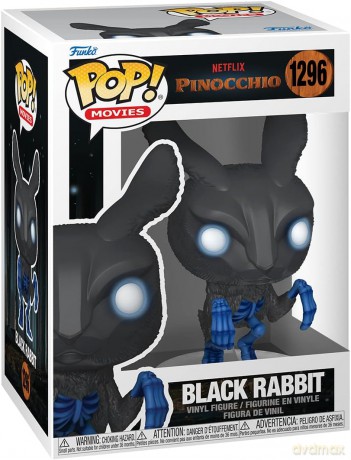 Funko POP! Movies: Enamel Pinocchio - Black Rabbit