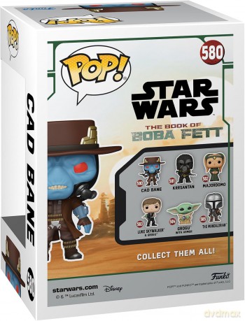 Funko POP! Star Wars: BoBF - Cad Bane - Star Wars: the Book Of Boba Fett
