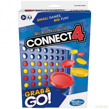HASBRO GAME Connect 4 Grab Go, gra