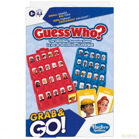 HASBRO GAME Zgadnij Kto To Grab Go, gra