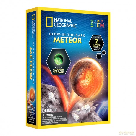 NATIONAL GEOGRAPHIC Meteoryt Świecący w Ciemności, zabawka kreatywna