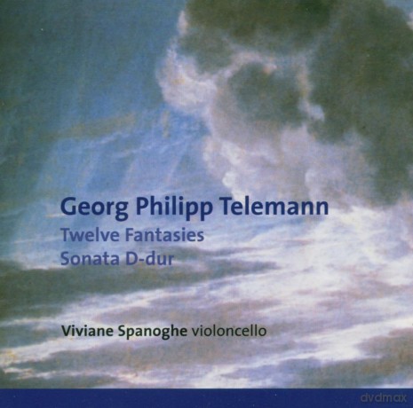 Georg Philipp Telemann: 12 Fantasien fur Violine solo (arr.fur Cello) [CD]