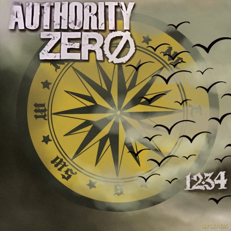 Authority Zero: 12:34 (Clear W/ Black Splatter) [Winyl]