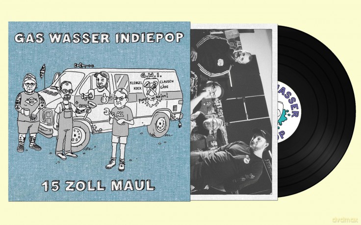 Gas Wasser Indiepop: 15 Zoll Maul (+ Poster/Sticker) [Winyl]