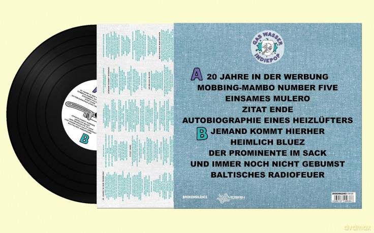 Gas Wasser Indiepop: 15 Zoll Maul (+ Poster/Sticker) [Winyl]
