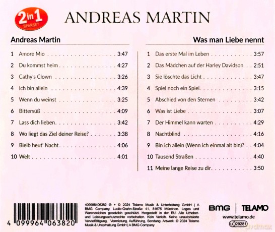 Andreas Martin: 2 in 1 [2CD]