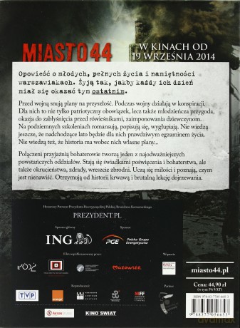 Miasto 44. Powieść  - Marcin Mastalerz [KSIĄŻKA]