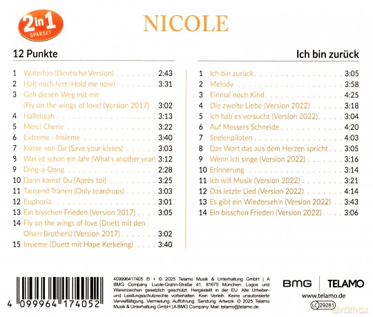 Nicole: 2 in 1 Vol.3 [2CD]