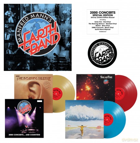Manfred Mann: 2000 Concerts (Limited Special Edition Box Set) (Colored & Black) [4xWinyl]