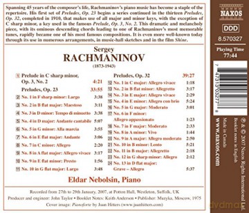 Sergej Rachmaninoff: 24 Preludes (Ges.-Aufn.) [CD]