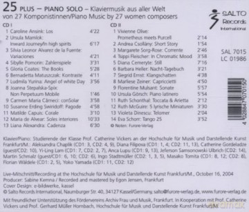 25 Plus - Piano Solo [CD]