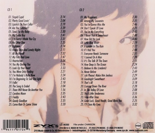 Connie Francis: 50 Golden Hits [2CD]
