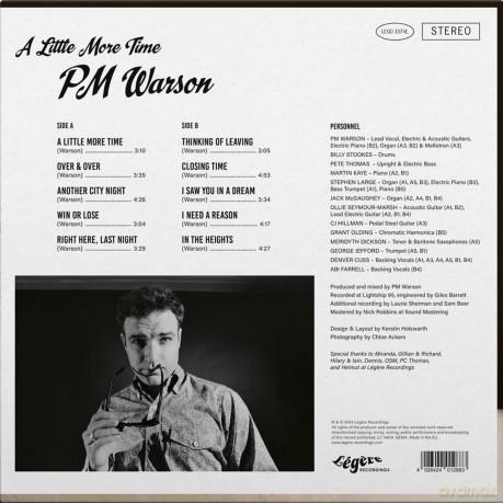 PM Warson: A Little More Time [Winyl]