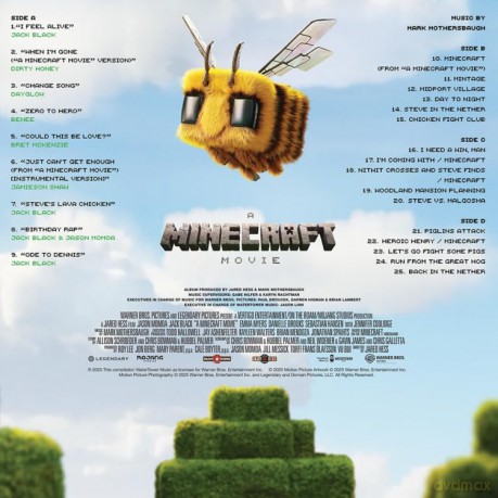 A Minecraft Movie (Limited) (Green/Black Color In Color) [2xWinyl]