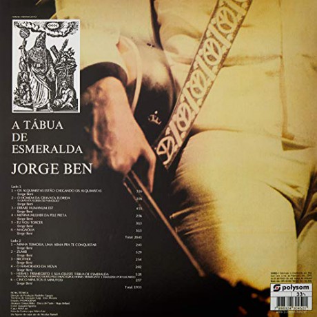 Jorge Ben Jor: A Tabua De Esmeralda (remastered) (Limited) [Winyl]