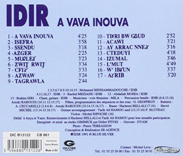 Idir: A vava inouva [CD]
