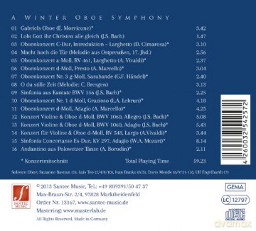 Santec Music Orchestra: A Winter Oboe Symphony [CD]