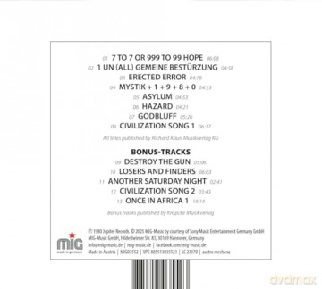 Ego On The Rocks: Acid In Wounderland (Bonus Track) [CD]