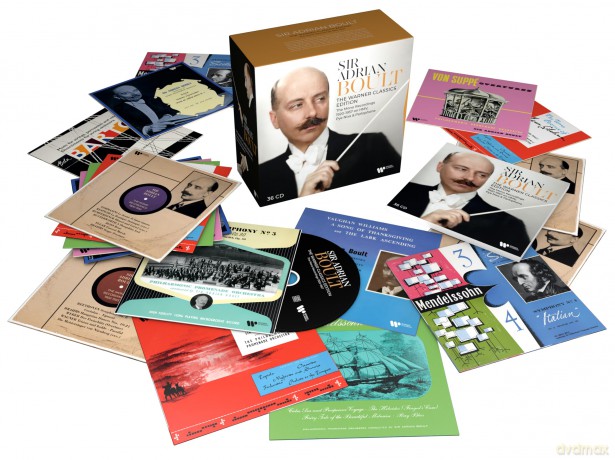 Adrian Boult - The Warner Classics Edition (Mono Recordings 1920-1957 on HMV, Pye Nixa & Parlophone) [36CD]